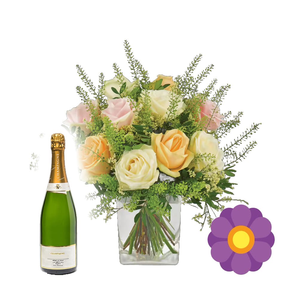Plateforme e-commerce présentant le configurateur de produits dans le  domaine de la livraison de fleurs, encore appelé « envoyer fleur » ou «  commande fleur » par internet. |Vianneyflora|France